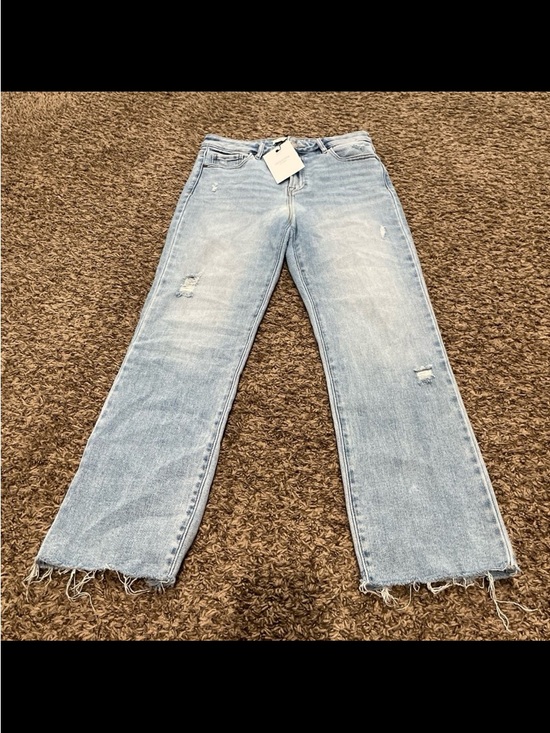 Hidden Denim - Hidden NWT straight leg jeans with distressed features size 28